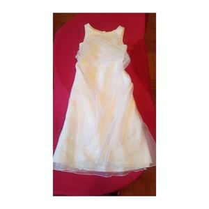 Bonnie Jean Formal White Dress